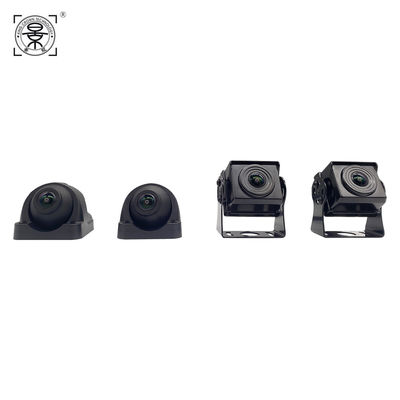 1080P HD 360 Panoramic Car Camera Four-Way Surround View Accessories Front Rear Left Right Camera Kit for Car Radio Truck Bus