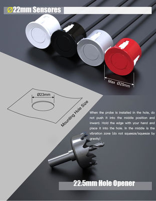 Полный охват 8-сенсорная радарная парковочная система с светодиодным дисплеем и звуковым предупреждением для автомобилей и грузовиков