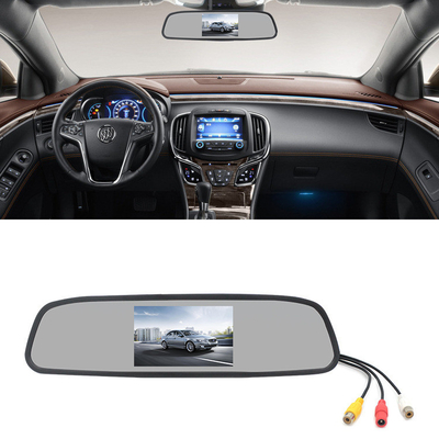Автоматическое зеркало заднего вида контролирует 4,3 дюйма LCD обращая помощь 2 AV входного сигнала