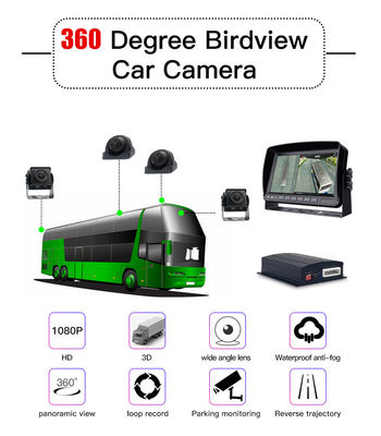 1080P AHD 360-градусная панорамная камера заднего вида, система наблюдения за птицами, водонепроницаемый автомобильный видеорегистратор, система помощи при парковке для грузовиков Hyundai, автобусов и домов на колесах