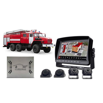 Резервная камера 360 для пожарной машины с водонепроницаемым корпусом ночного видения AHD 1080P для спасательных операций