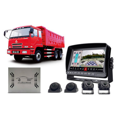 Heavy Duty Truck and Fire Truck Camera System with 360 Degree View AHD 1080P Night Vision