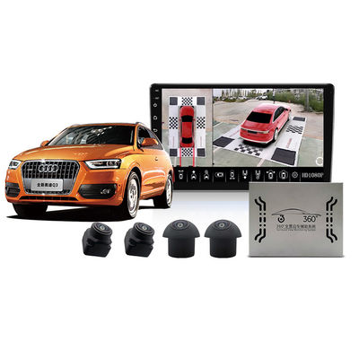360° Vehicle Camera System with Real-Time Display, AHD 1080P, and Parking Assistance