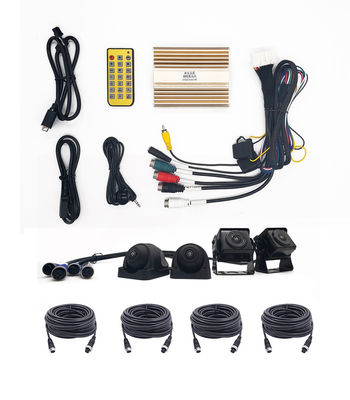 Комплексная система камер кругового обзора 360 для туристических транспортных средств с мониторингом и безопасностью в реальном времени