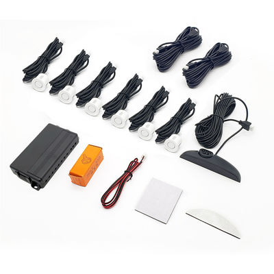 Комплект парктроника на 6 датчиков для автомобиля, система заднего обнаружения, помощь при парковке для транспортных средств