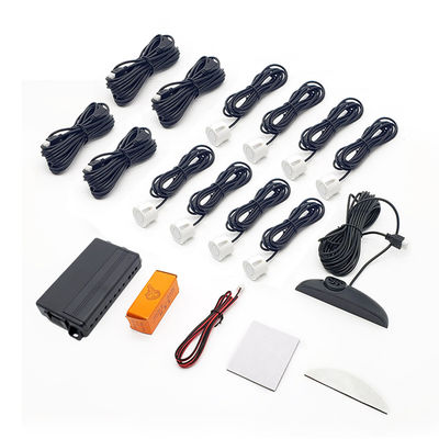 LCD Display 8 Sensor Parking Radar Kit System Visual and Audio Distance Warning Parking Aid