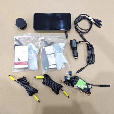 2-канальная панельная камера Автомобильный Dvr двойной 720P Заднего вида зеркало Видеорегистратор Ночное видение