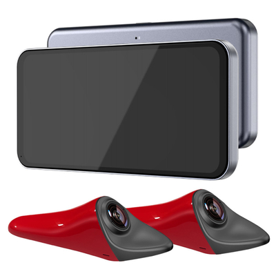 2-канальная панельная камера Автомобильный Dvr двойной 720P Заднего вида зеркало Видеорегистратор Ночное видение