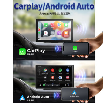 Автомобильный видеорегистратор CarPlay с записью видео Full HD и поддержкой навигации Apple Android