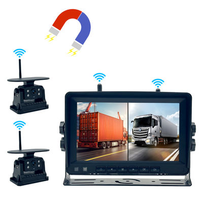Цифровой видеорегистратор 1080P RV Backup Camera System AHD беспроводный задний мониторный комплект для грузовиков OEM ODM