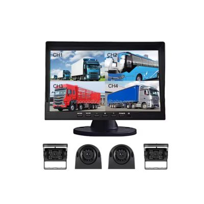 Система кругового обзора Bus 360° с HD разрешением – Идеально для полного обзора транспортного средства и безопасной парковки