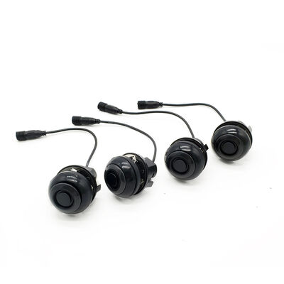 Система обратной камеры с 4 радарными датчиками, комплект датчиков парковок для безопасного отступления автомобиля, аксессуар безопасности автомобилей, HD ночное видение