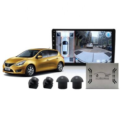 360° 3D Панорамная автомобильная камера Kit HD 1080P Областный вид Помощь при парковке Птичий взгляд Полный охват транспортного средства IP68