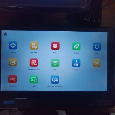 10-дюймовая все-в-одном 4G AI MDVR система с GPS 4-канальный записывающий камера транспортного средства для грузовиков и флота