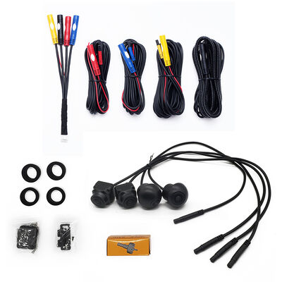 720P 1080P Универсальная 360° система камеры окружающего вида водонепроницаемое ночное видение переднее заднее левое правое обратные камеры