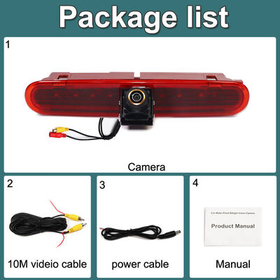 Высококачественная камера заднего вида для Fiat Doblo & Opel Combo 2010-2018 с LED подсветкой