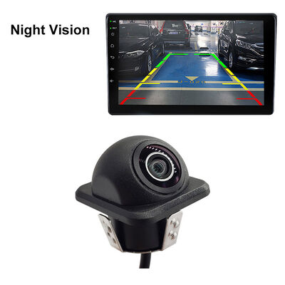 Metal Flush Mount Backup Camera with 170° Wide Angle and Night Vision for Car Front and Rear View Parking Assistance