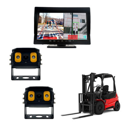 Universal AHD 1080P Front and Rear View Camera IP68 Waterproof 12V Reverse Backup System for Truck Bus School Bus Fleet Vehicles