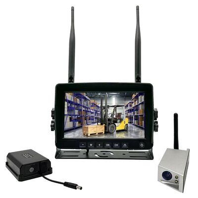 7 Inch IPS Monitor Wireless Forklift Camera System with IP68 Waterproof and IR Night Vision