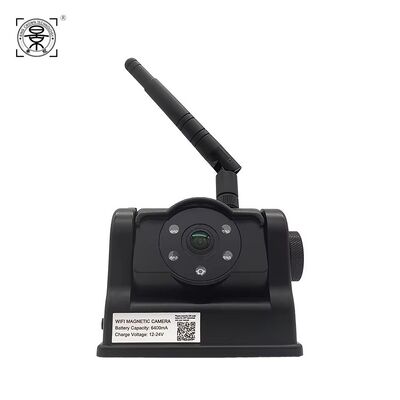 Беспроводная магнитная резервная камера Wi-Fi с IP67 водонепроницаемым 720P HD и 6400mAh аккумулятором для грузовика RV
