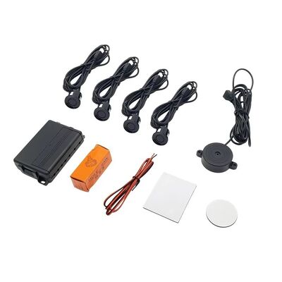 4-Sensor IP67 Waterproof Parking Sensor System with 0.3-2M Detection Reverse Radar for Cars and SUVs