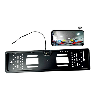 170 Degree European License Plate Camera for BMW, 5G WiFi Wireless Car Recorder, Front &Rear View Compatible with iPhone Android
