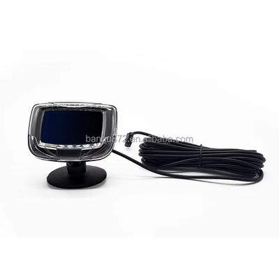  Universal 16.5mm 4‑Probe Parking Sensor System, LCD Monitor Distance Display Car Reverse Radar for 12V Passenger Car SUV Aftermarket OEM Available