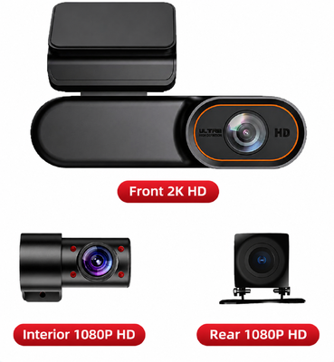 4G LTE 2K HD Smart Dash Cam with Real-time Remote Monitoring GPS Car DVR Camera for Vehicles