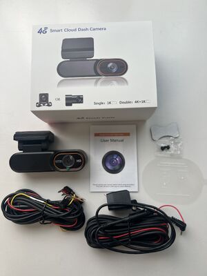 4G LTE 2K HD Dash Cam с инфракрасным ночным зрением для автомобильного DVR и автомобильной камеры